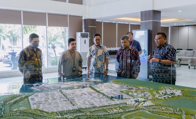 Bank Indonesia Tinjau Pembangunan Proyek DKUT, Kawasan Industri JIIPE Berikan Fasilitas Keamanan Maksimal