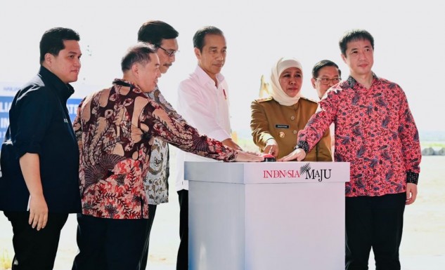 Jokowi Resmikan Pembangunan Pabrik Foil Tembaga Terbesar, Hailiang