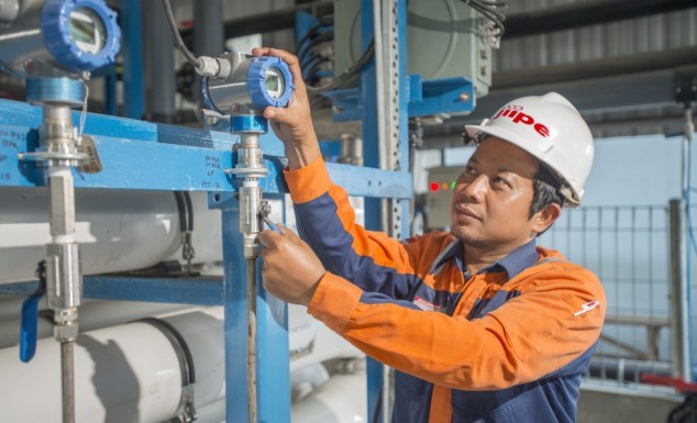 Sistem Pengolahan Air Bersih Kawasan Industri JIIPE Kawasan 