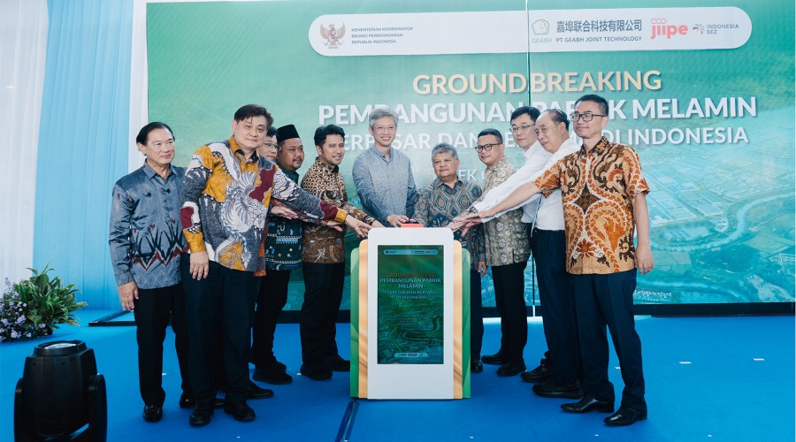 JIIPE Accelerates Green Industrial Investment with US$600 Million Melamine Project